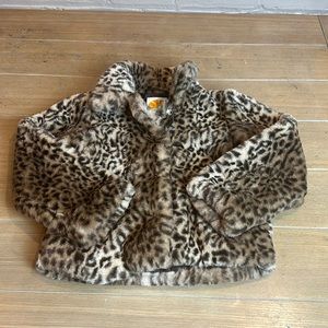 Faux Fur Girls C&C California Coat Sz 6x